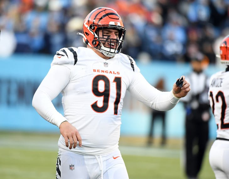 Bengals make two additions to active roster ahead of Sunday's game