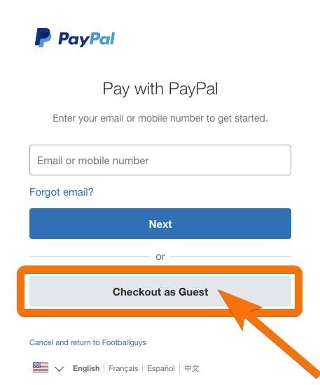 Pay With Credit Card On PayPal